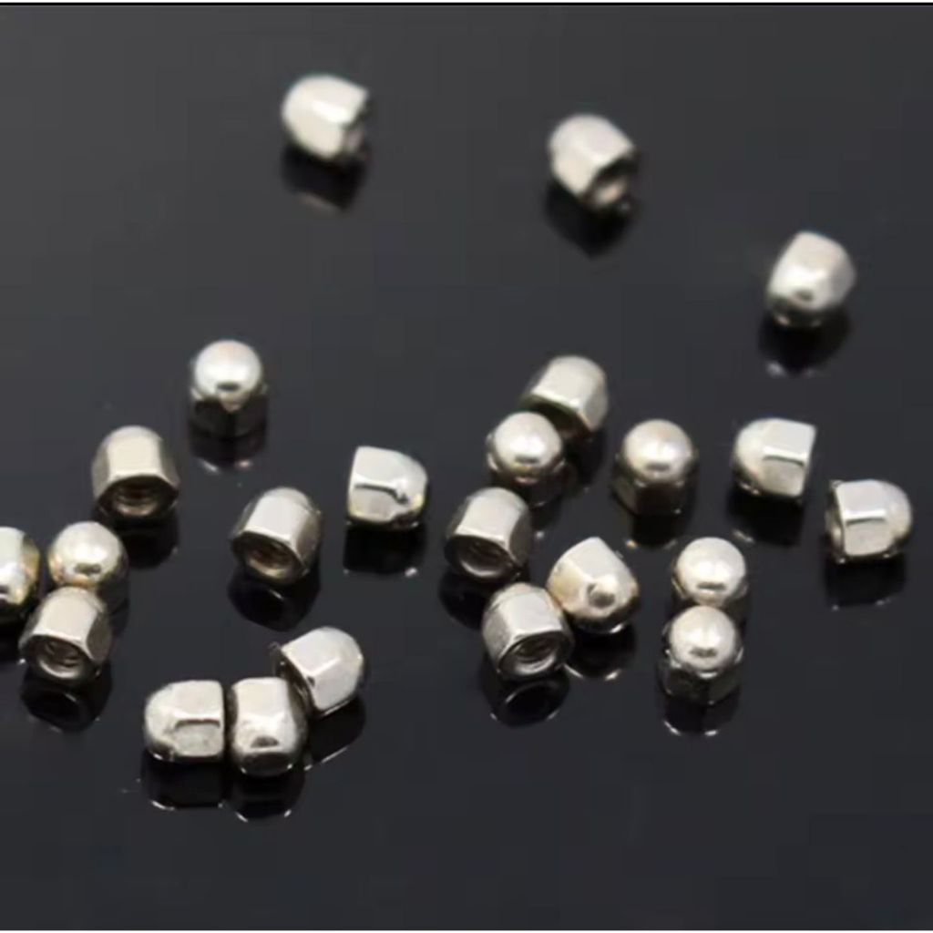 porca de Capacete de Metal para Óculos 1,4 x 2,5 mm – 100 Peças