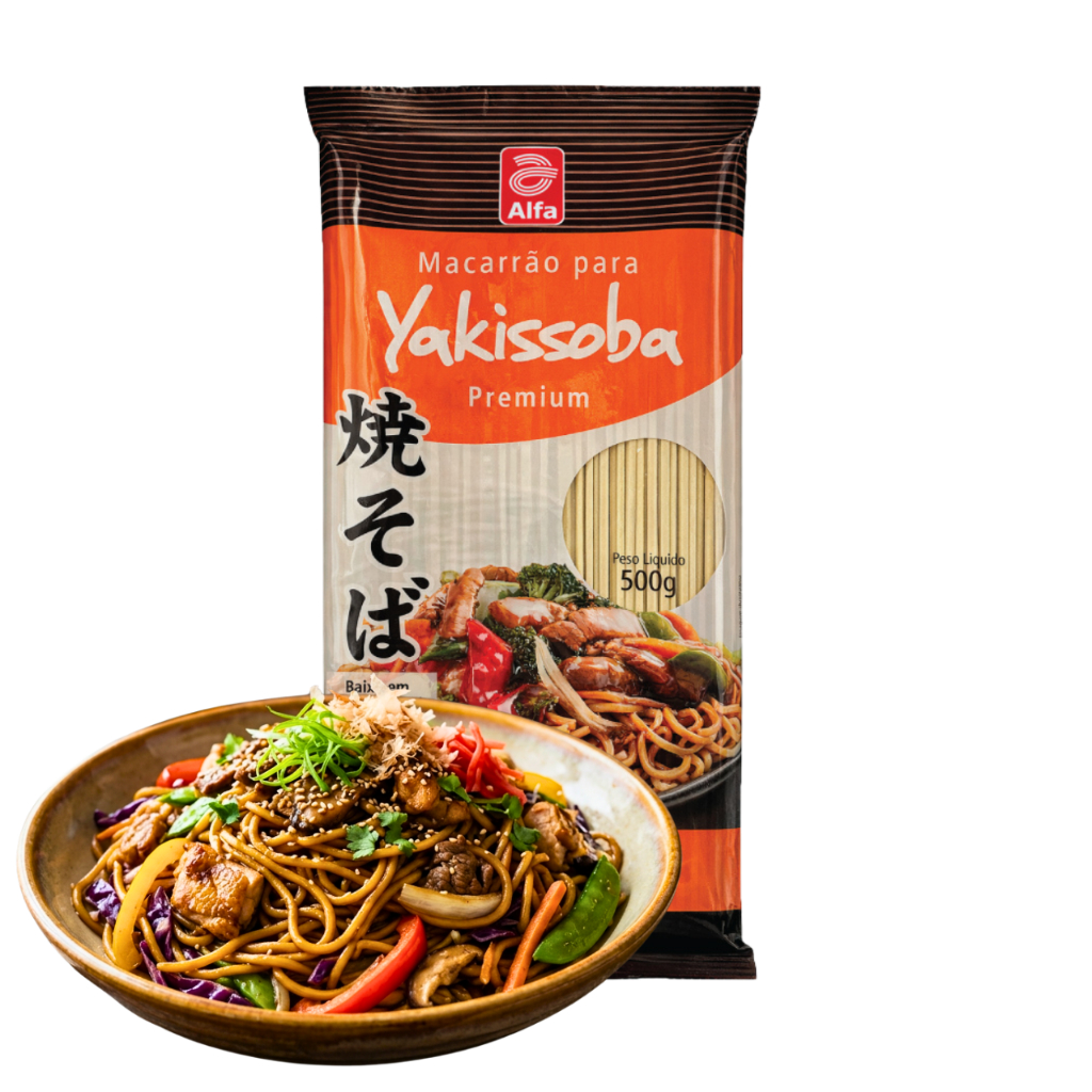 Macarrão Para Yakissoba Normal Alfa Premium 500 G