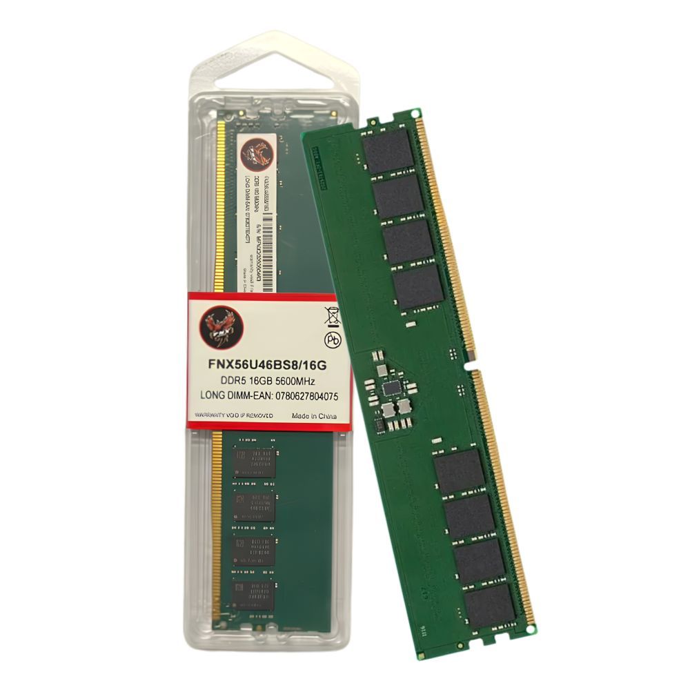 Memória para Desktop 16GB DDR5 5600MHZ FNX FNX56U46B/16G
