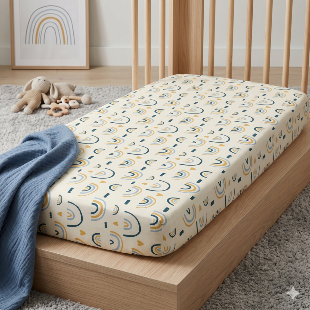 Colchão Infantil Bebe Para Berço e Chiqueirinho D18 148x68x10