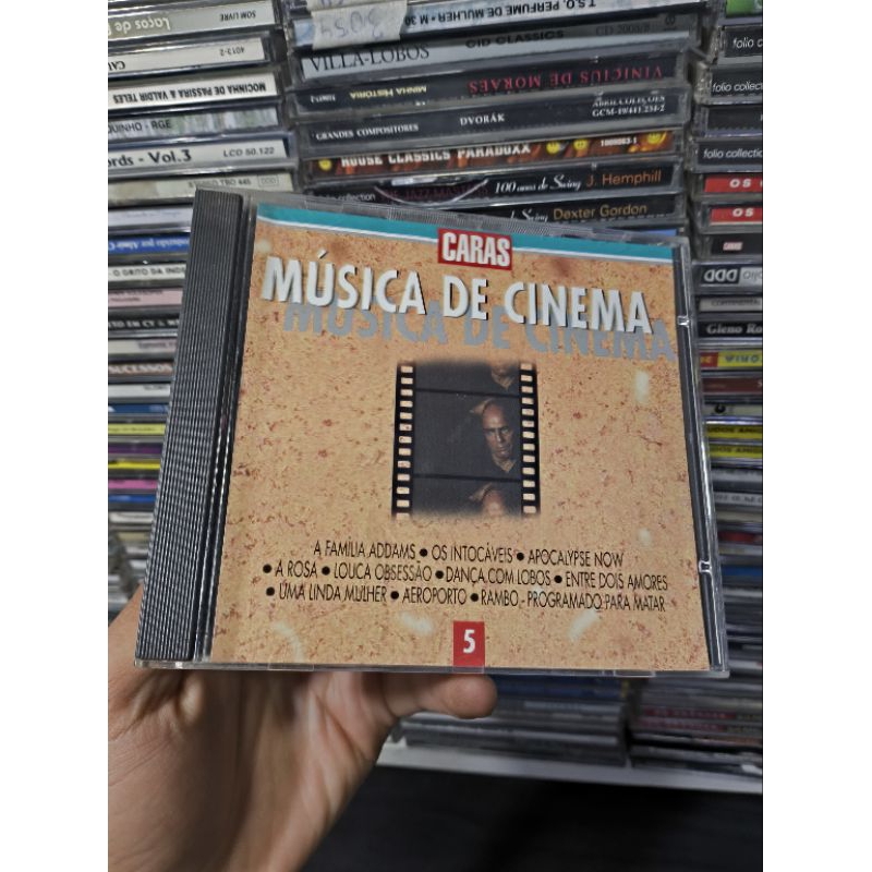CD MÚSICA DE CINEMA - CARAS - CD Usado conservado - REF:CD 2534