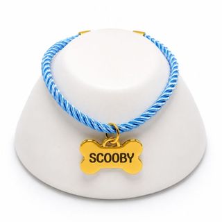 Coleira Rosa de Cachorro Com Pingente Patinha Personalizado Fofo Plaquinha Identificação