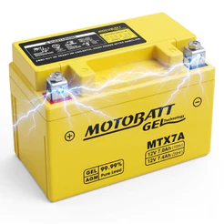 BATERIA MOTOBATT YTX7A-BS MTX7A BURGMAN 125 NINJA 250R MT09 SMART 125 NH190 HONDA CB650R KANSAS 150