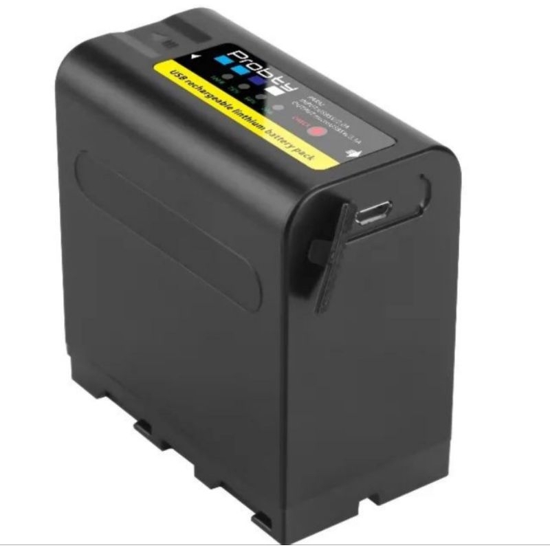 BATPACK PROBTY F980 10800 MAH F970: PARA SONY Z1 Z7 NX3 NX5  MONITORES BLACKMAGIC PLATES YONGNUO TRANSMISSORES F960