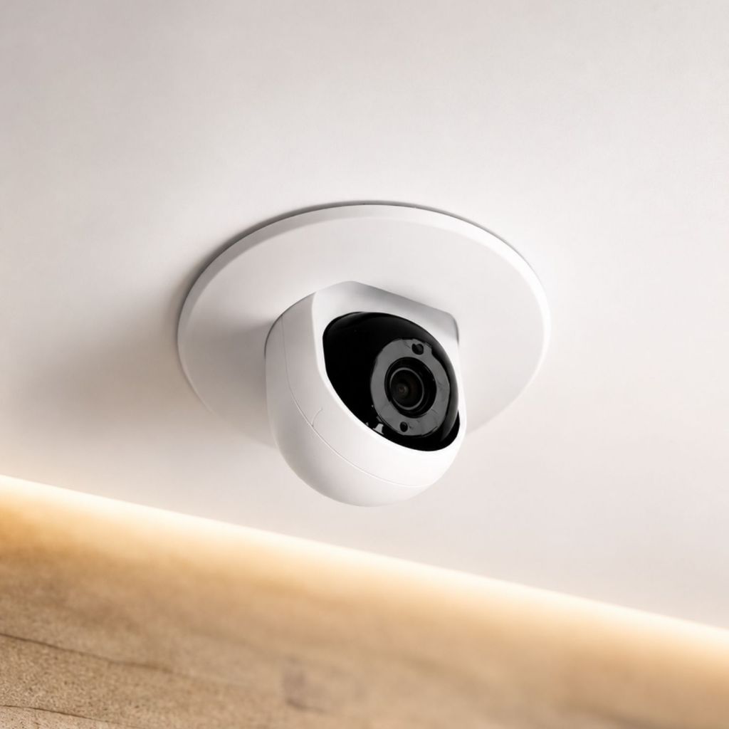 Suporte de Embutir no Teto para Câmera Ubiquiti UVC-G3-FLEX e UVC-G5-FLEX