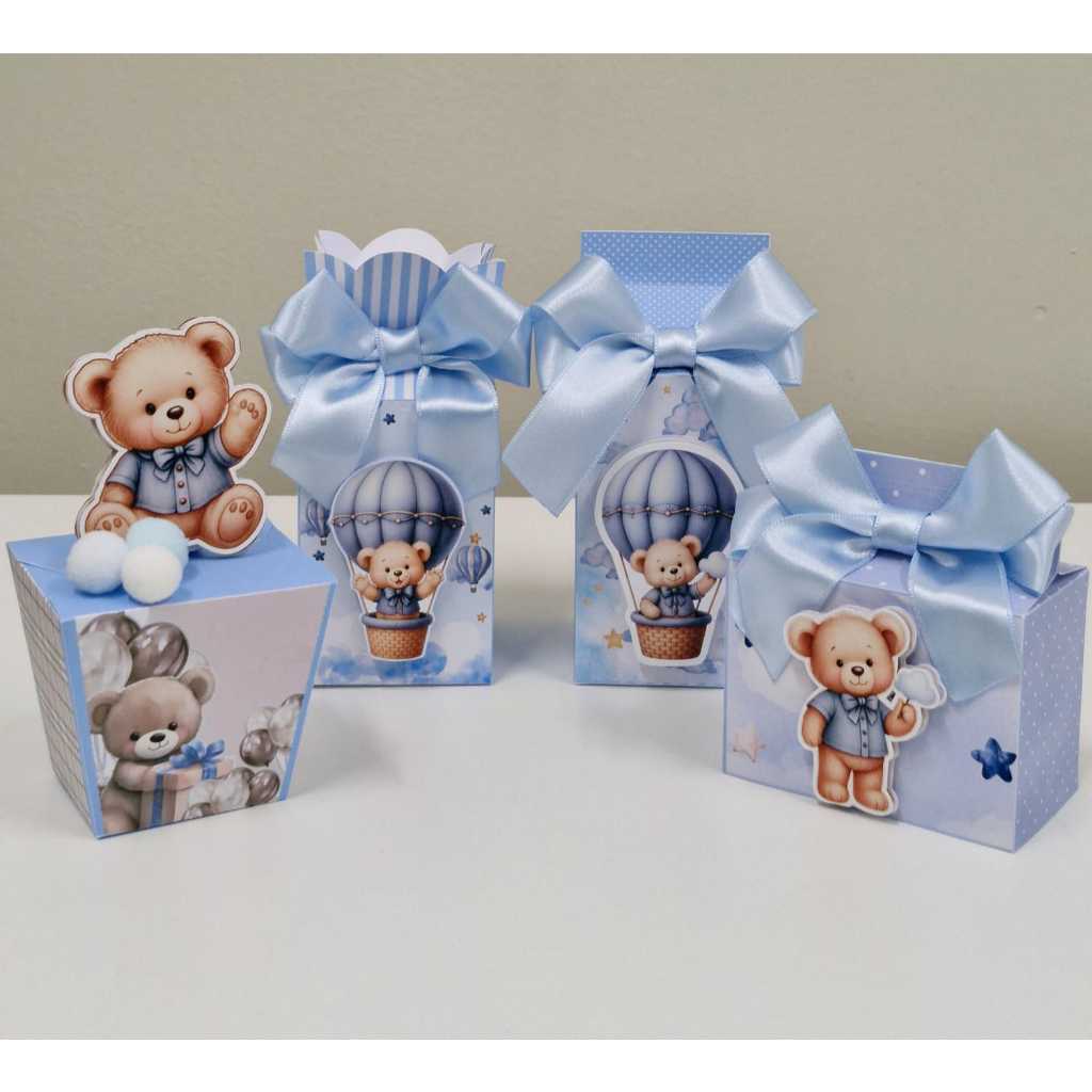 KIT FESTA INFANTIL URSINHO BALOEIRO - FESTA INFANTIL URSINHO BALOEIRO - LEMBRANCINHA DE ANIVERSÁRIO URSINHO BALOEIRO