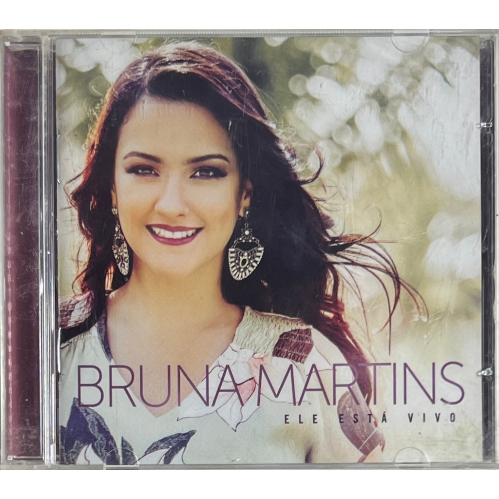 Bruna Martins - Ele Está Vivo - CD Original Lacrado