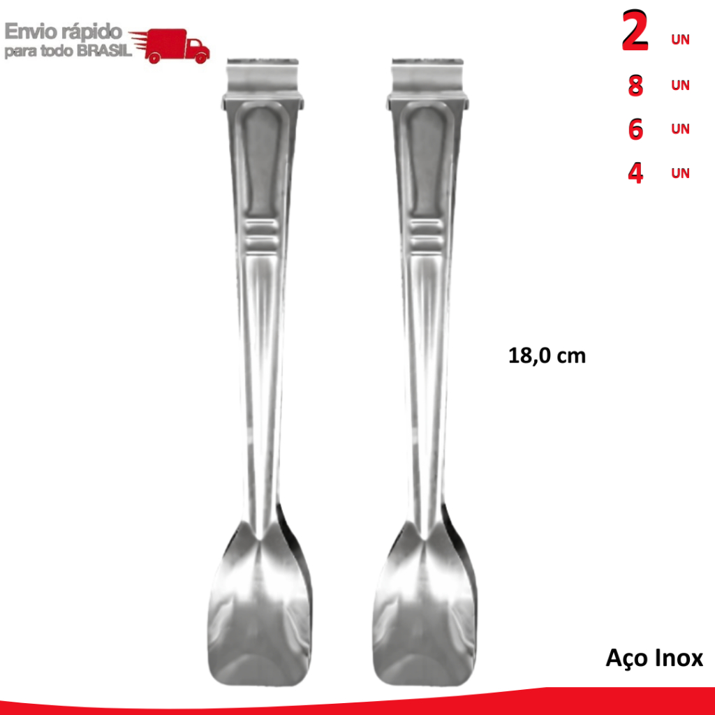 8/6/4/2 Pegador Universal em Aço Inox frios carnes salada gelo bebidas alimento comida cozinha