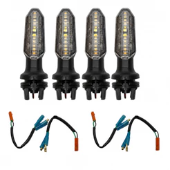 Kit 4 Piscas Seta Cb Twister + 4 Adaptadores De Pisca Led Cg