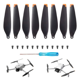 Kit 4 Pares de hélices para Drone DJI Mini 3, Lito 1 e Lito X1