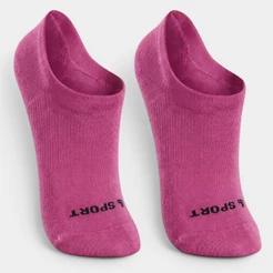 Kit Meia Sapatilha Infantil Lupo Básico 2 Pares - Rosa