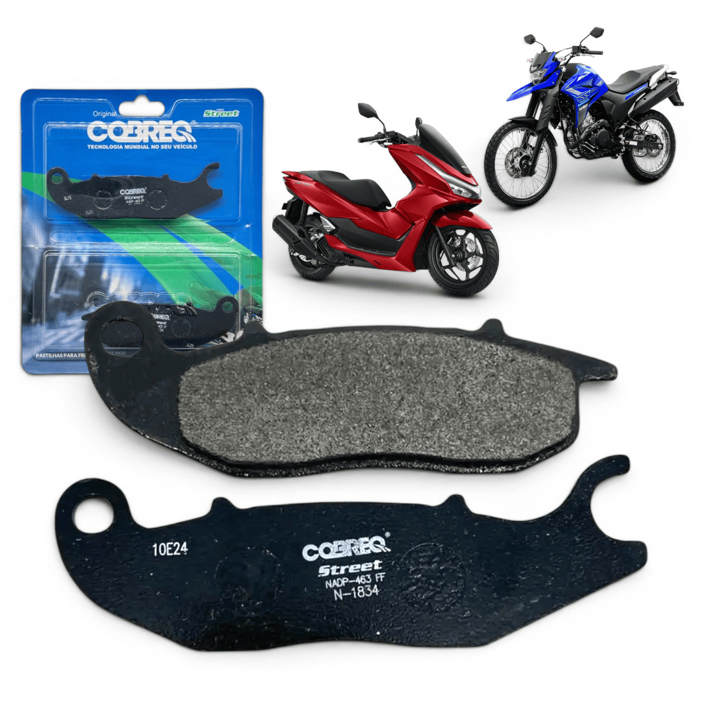 Pastilha de Freio Dianteira Honda PCX 150 160 XTZ 250 Tenere Lander XTZ 150