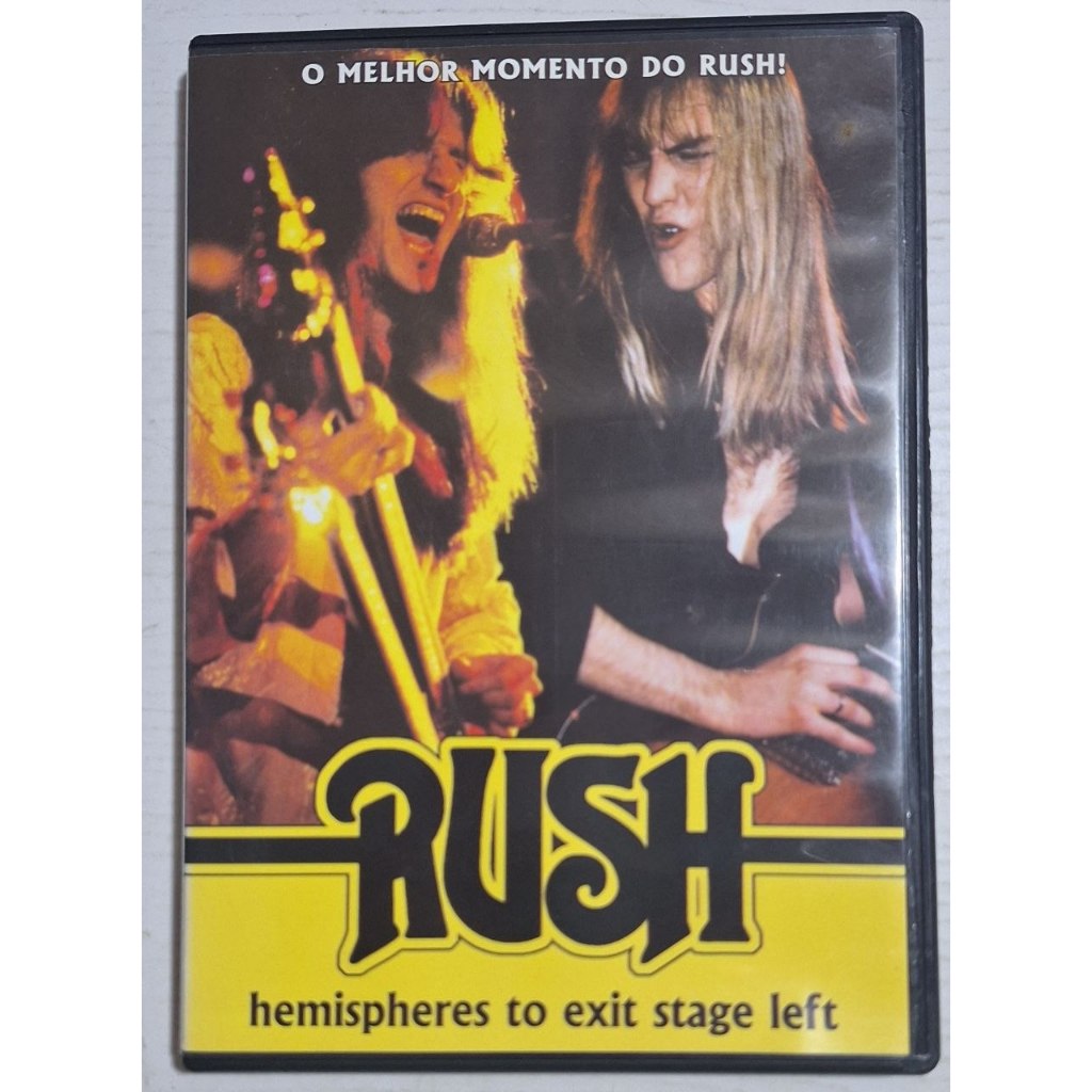 🎸📀 DVD RUSH – HEMISPHERES TO EXIT STAGE LEFT