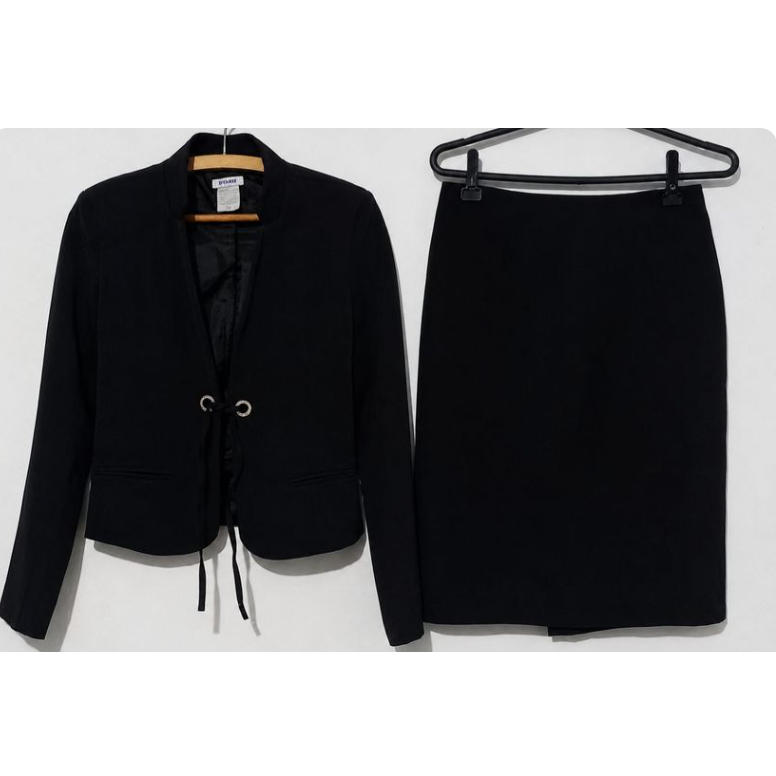 Terninho feminino preto 38