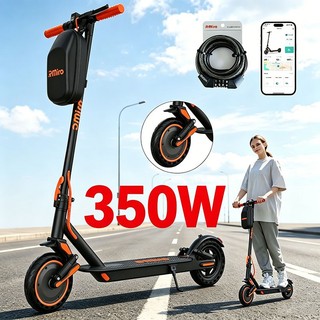 🔥Patinete Eletrico Adulto 350W elétrico para adultos dobrável dupla voltagem 36 volts