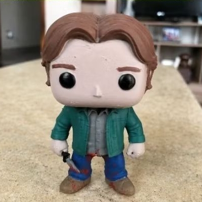Dean e Sam Winchester em Impressão 3D | Boneco Sobrenatural. Faça seu pedido. Qualquer boneco personalizado 10 cm
