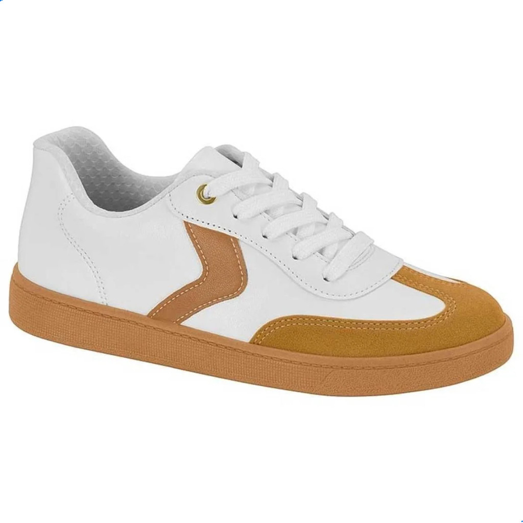 Tenis Feminino Casual Beira Rio Conforto Detalhe Camurça Original