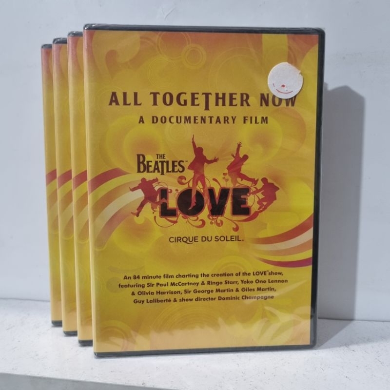 Dvd Original - The Beatles Love - Cirque Du Soleil - All Together Now: A Documentary Film