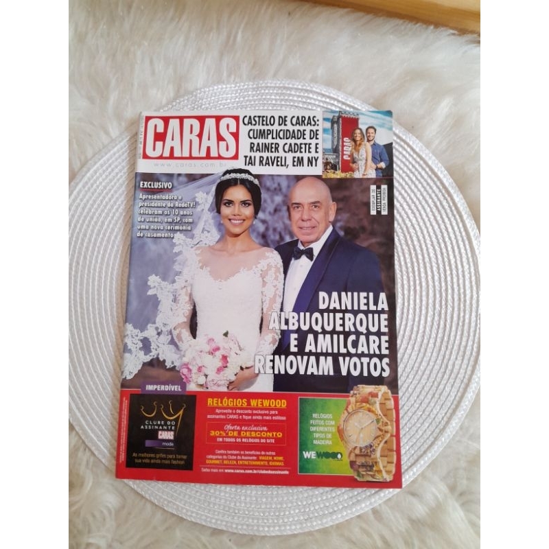 revista caras, ed 1197 outubro 2016, c Daniela Albuquerque,bia doria, Tiago abravanel, Patrícia abravanel