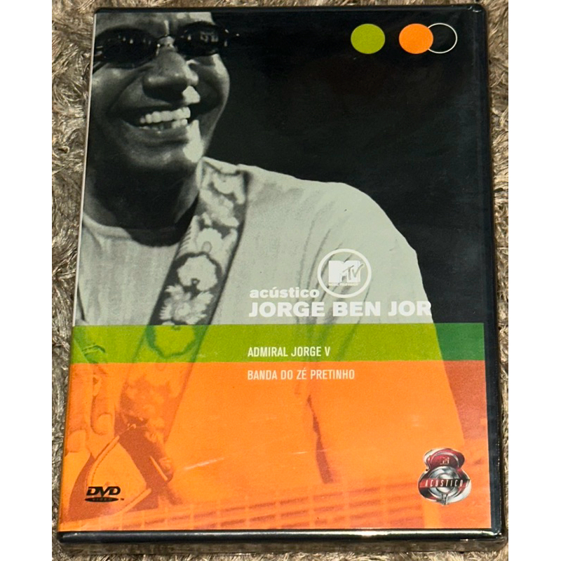 DVD Jorge Ben Joe Acústico MTV original lacrado