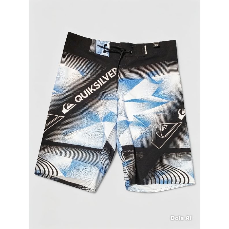 Bermuda Quiksilver Masculina Premium elastano Tam. 42 – Conforto & Estilo 🔥🌊