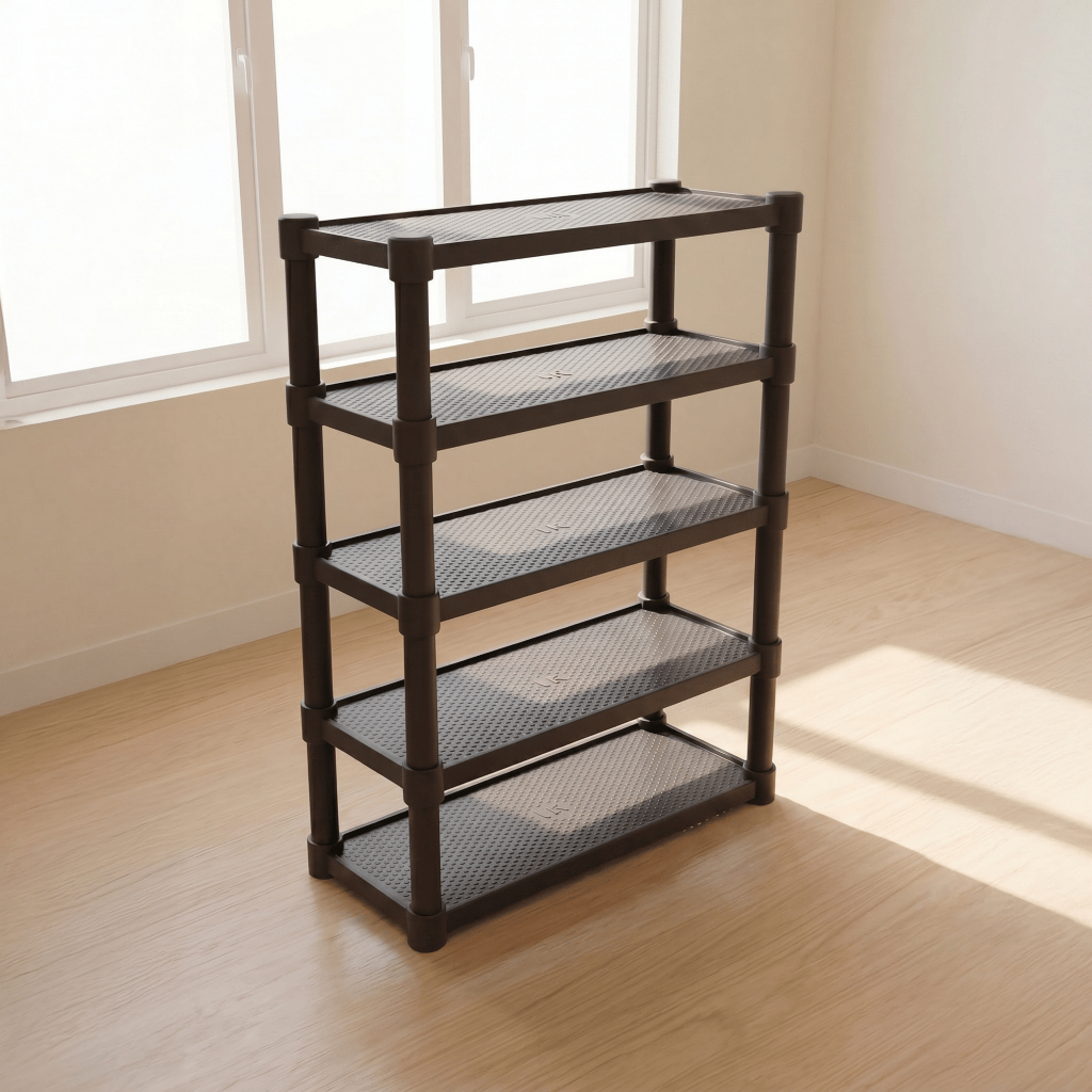 Estante Prateleira Modular Multiuso Organizadora Plástico Reforçado 5 Andares - Promoção