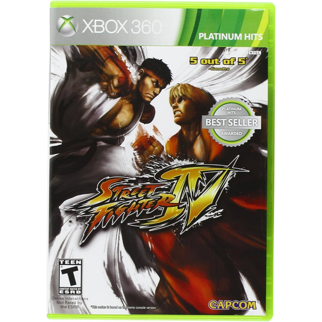 Street Fighter IV Platinum Hits - XBOX360 (Usado)