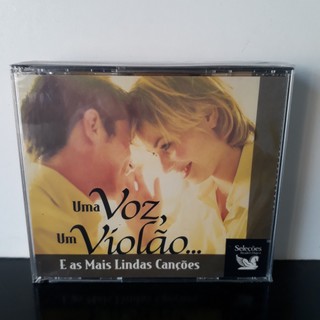 Box 5 Cd's Uma Voz Um Violão (impecavel) Colecionador!!