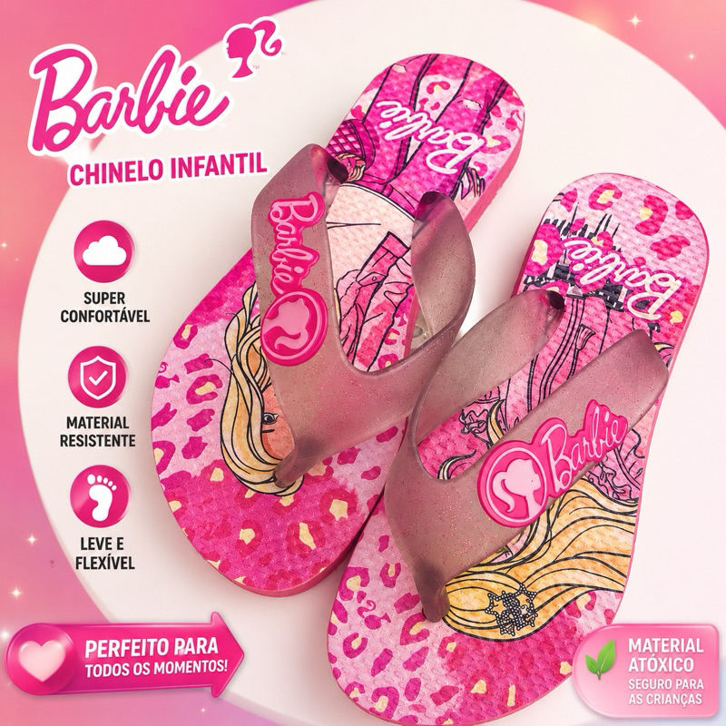 Chinelo Infantil boneca Sereia Princesas Menina Confortável Antiderrapante Moda Feminina Macio Promoção Lançamento