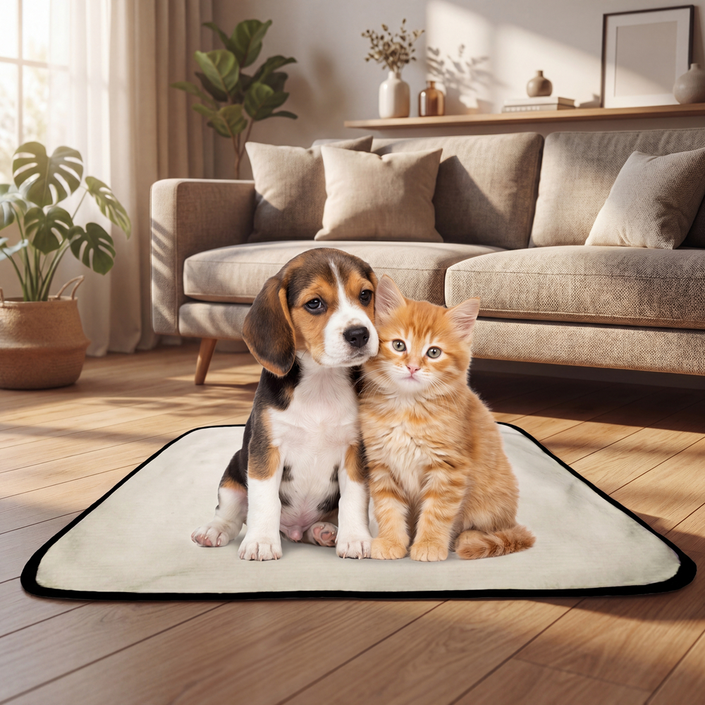 Tapete higiênico lavável, reutilizável, Tapete de piso para cães, Tapete para animais de estimação