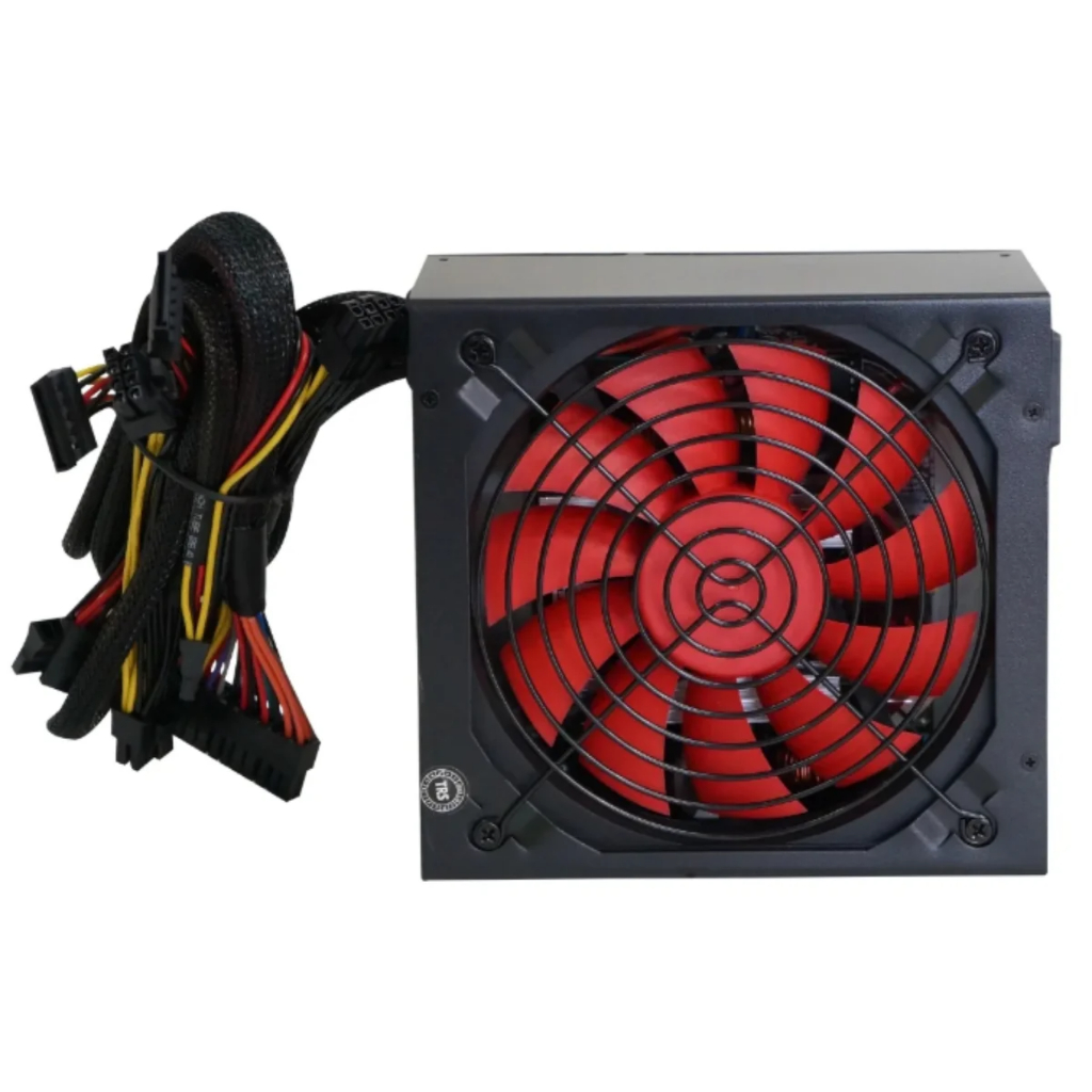 Fonte Tronos 500W 80 Plus Bronze - PFC Ativo e Ventoinha 140mm