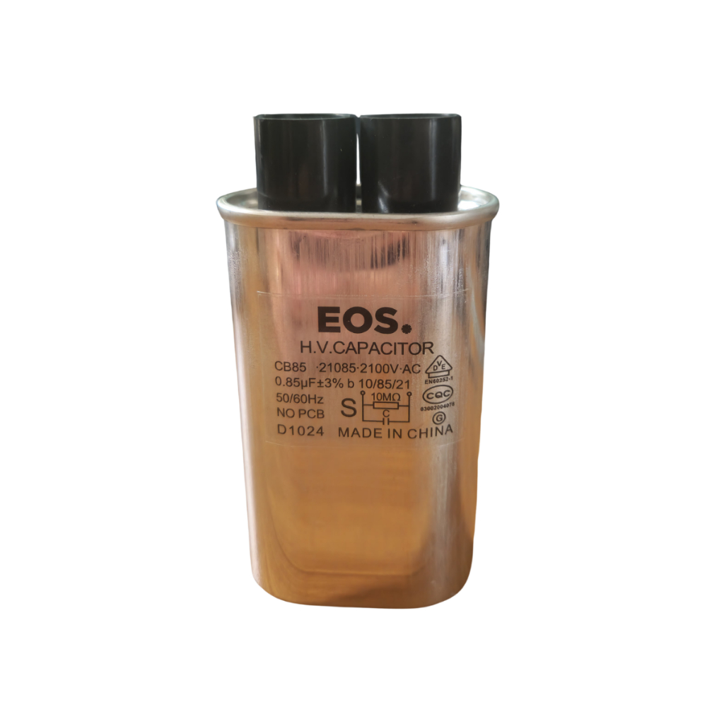 Kit 5 capacitores de alta tensão para microondas 0,85UF 2100VAC EOS — imagem 2 de 2