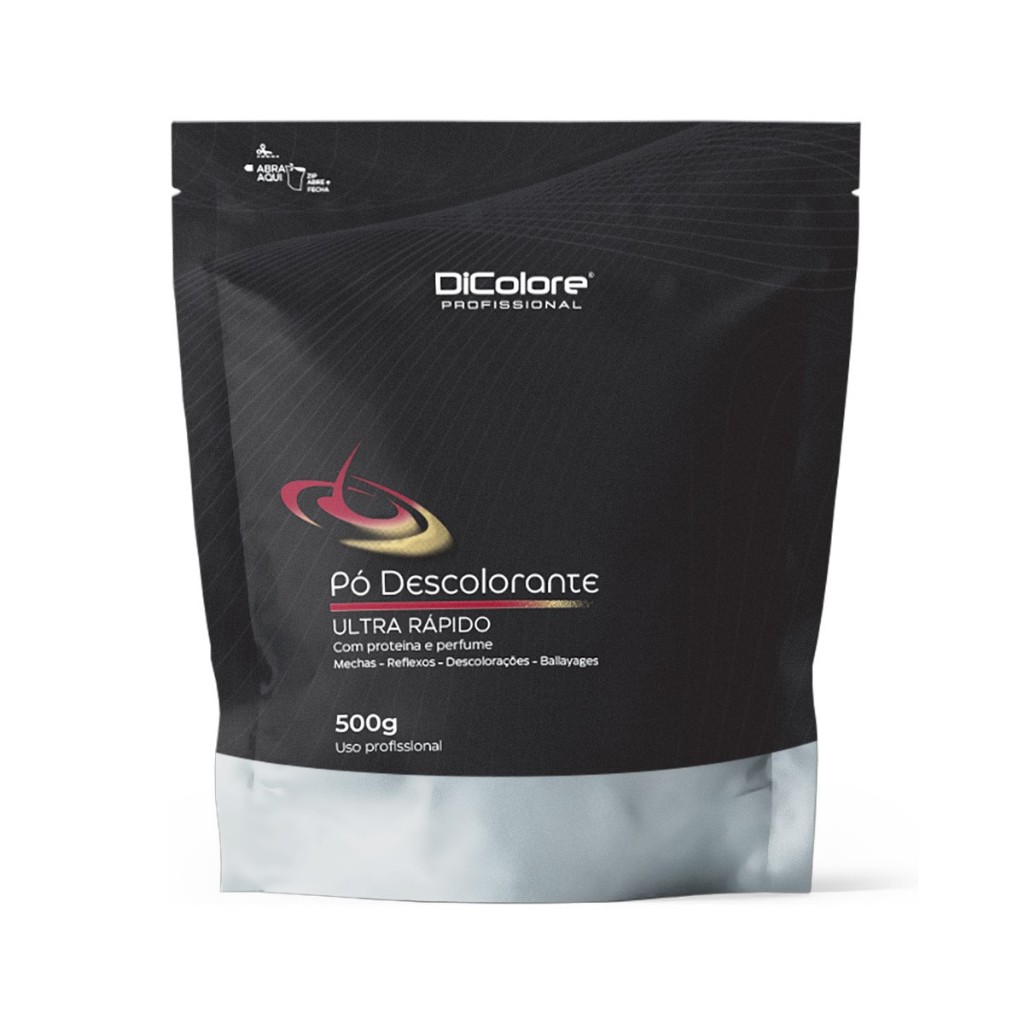 Pó Descolorante Azul Ultra Rápido 7 Tons DiColore - 500g