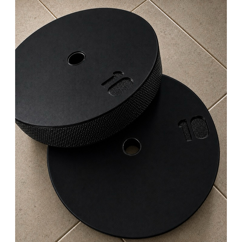 Anilhas de 10kg (duas unidades) academia , musculação , treino em casa.