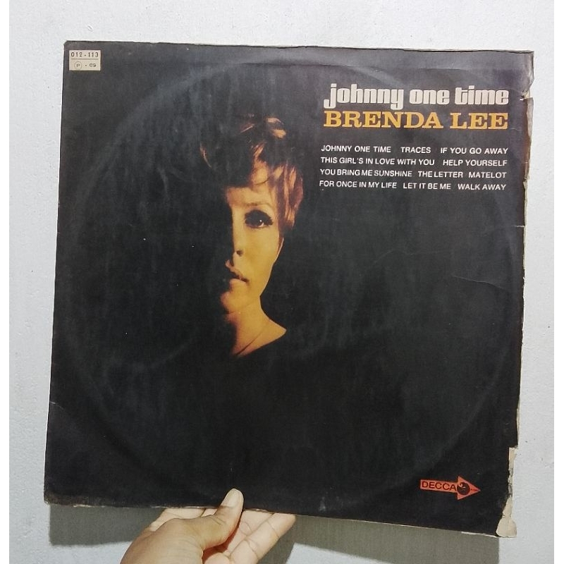 LP Vinil Brenda Lee - Johnny One Time (Soul/Pop/1969)