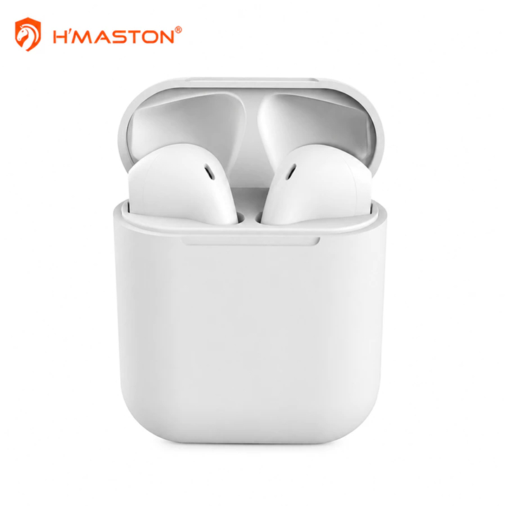 H'maston LY-12PB Fone de Ouvido Bluetooth TWS Original Sem Fio Controle de Toque 2 Geração