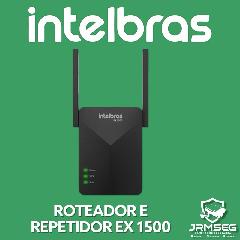EX 1500 Roteador e Repetidor Extensor Wi-Fi 6 Mesh Intelbras
