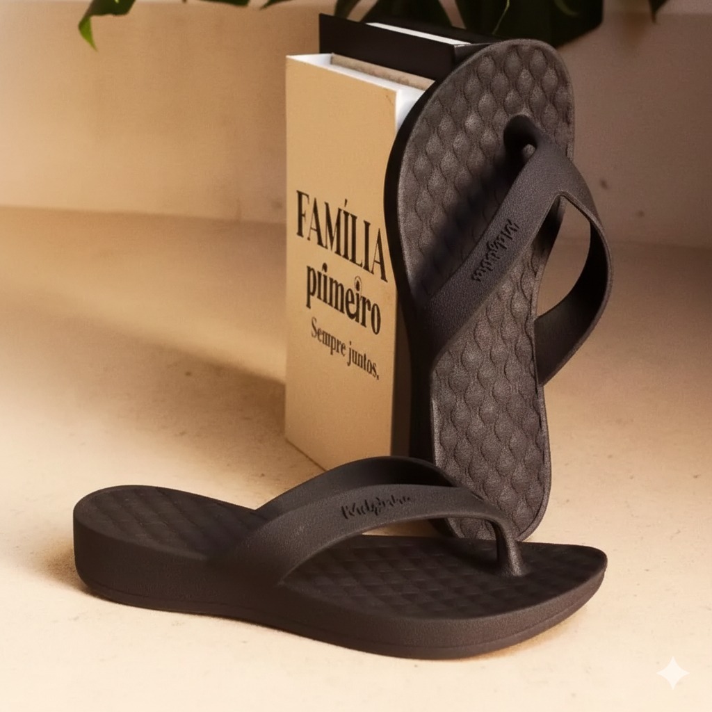 Chinelo Ortopedico Massageador Feminino Leve Macio Alivio para os Pes