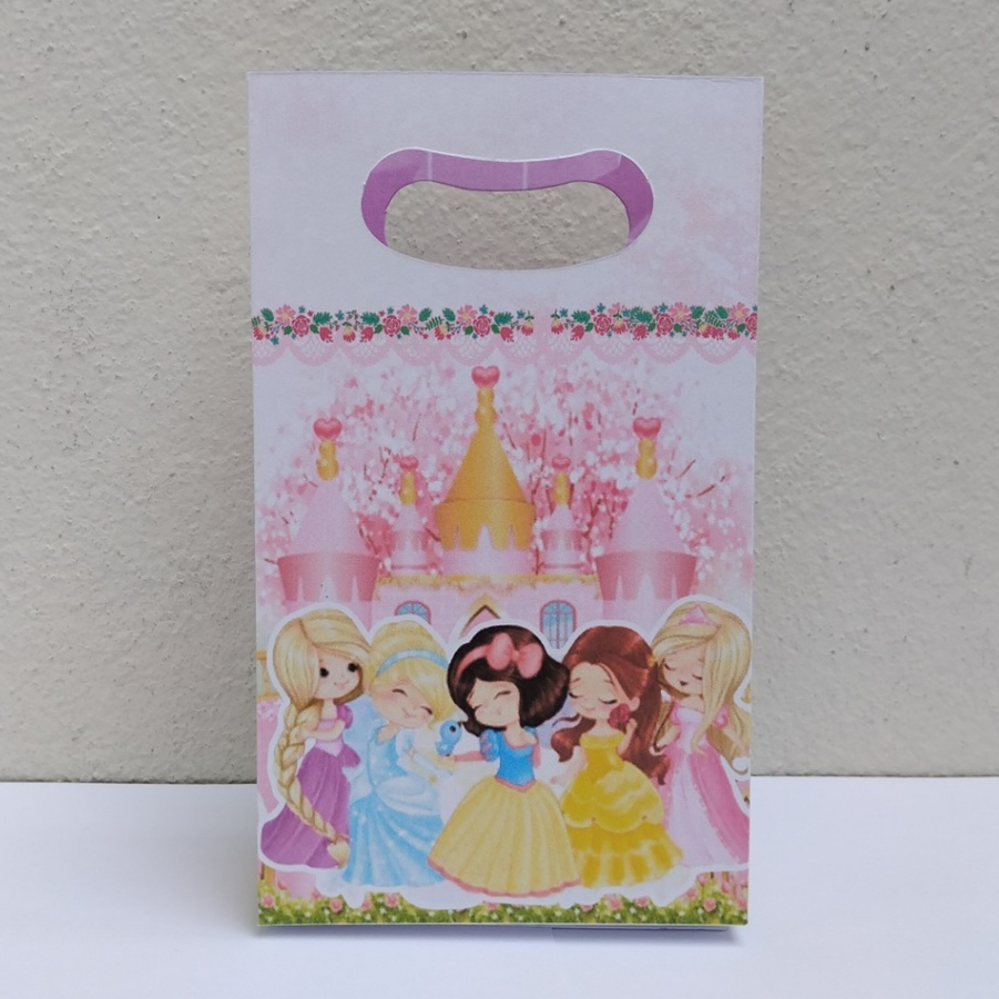 Sacolinha Surpresa Personalizada PRINCESAS CUTE  Lembrancinhas para Festa Infantil
