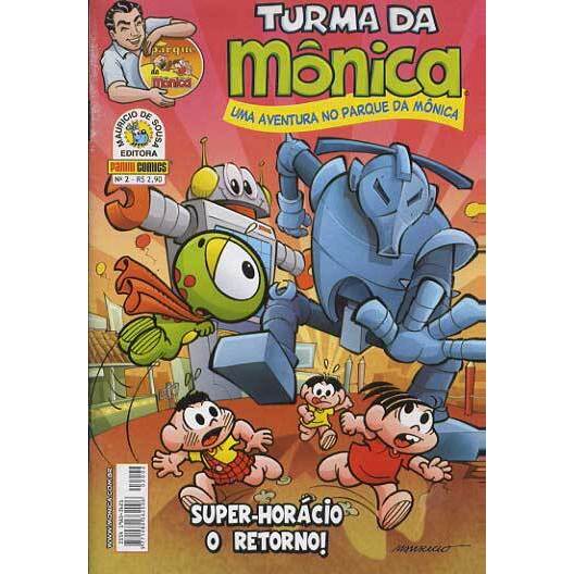 Gibi antiguidadesTurma da Mônica - Uma Aventura no Parque # 02 semi novo