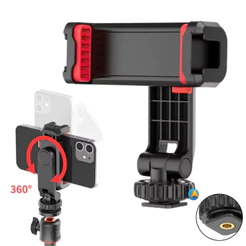 Suporte de Celular Portátil Modelo Garra Universal Leve e Resistente Serve Para Tripé Estúdio ou Uso Móvel