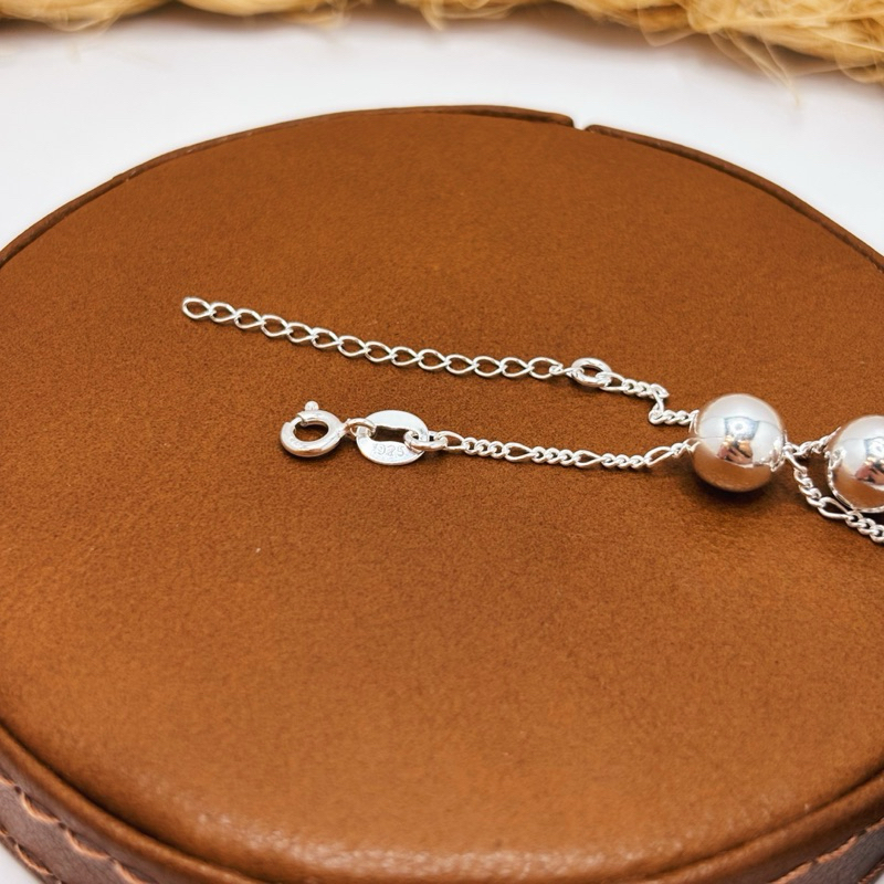 Pulseira 4 Bolas em Prata 925 Versátil e Elegante · foto 2