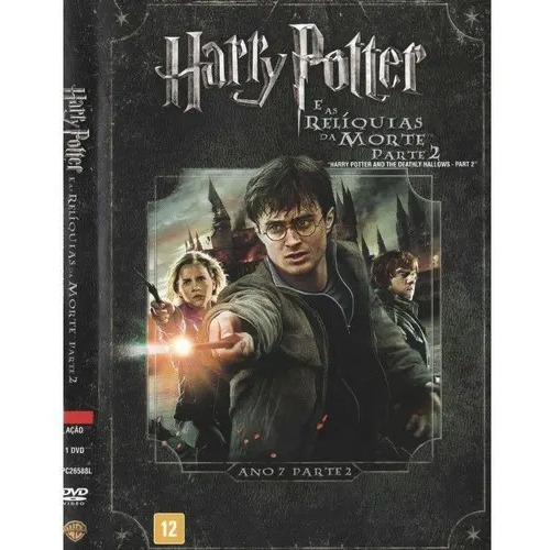 DVD - Harry Potter E As Relíquias Da Morte Parte 2 - Original - Novo - Lacrado