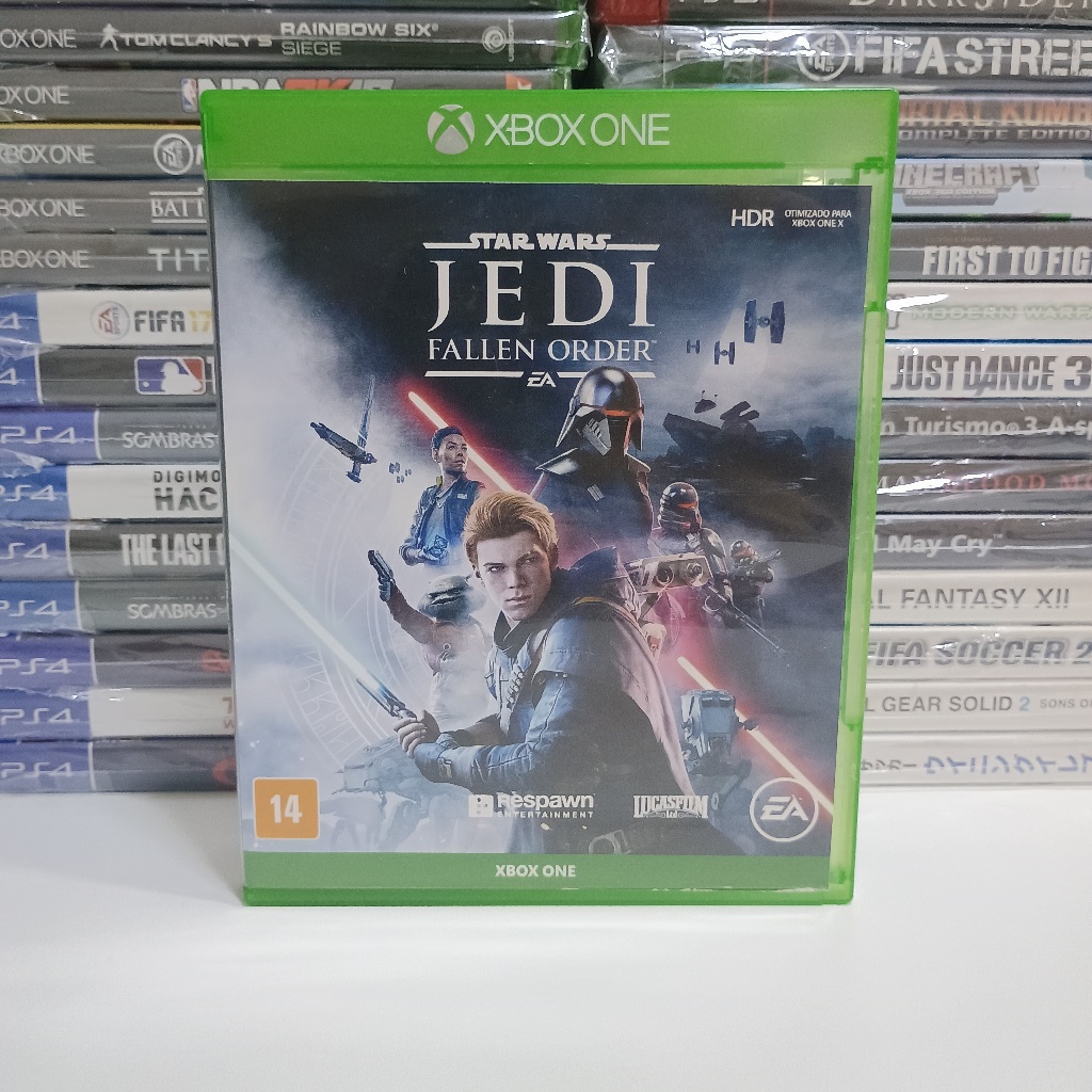 Star wars jedi fallen order- jogo de xbox one original mídia física
