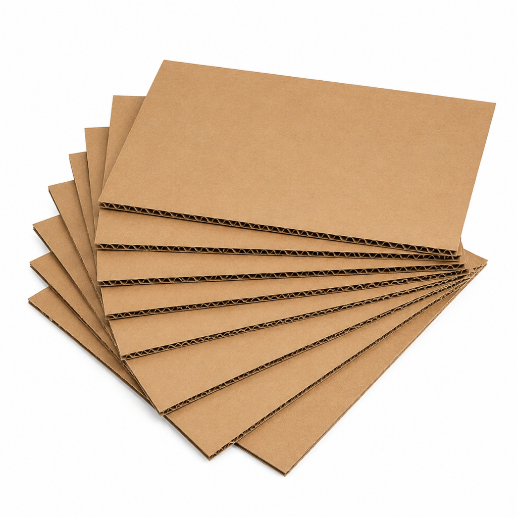 50 Chapas de Papelão Para Embalagem Proteção Resistente Reforçado A4 Espessura 6mm 30x21cm