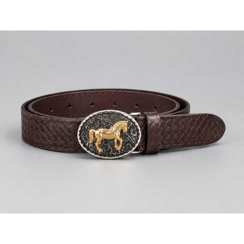 Cinto Infantil Country Cowboy Menino Menina Fivela Cavalo Rodeio Festa Junina