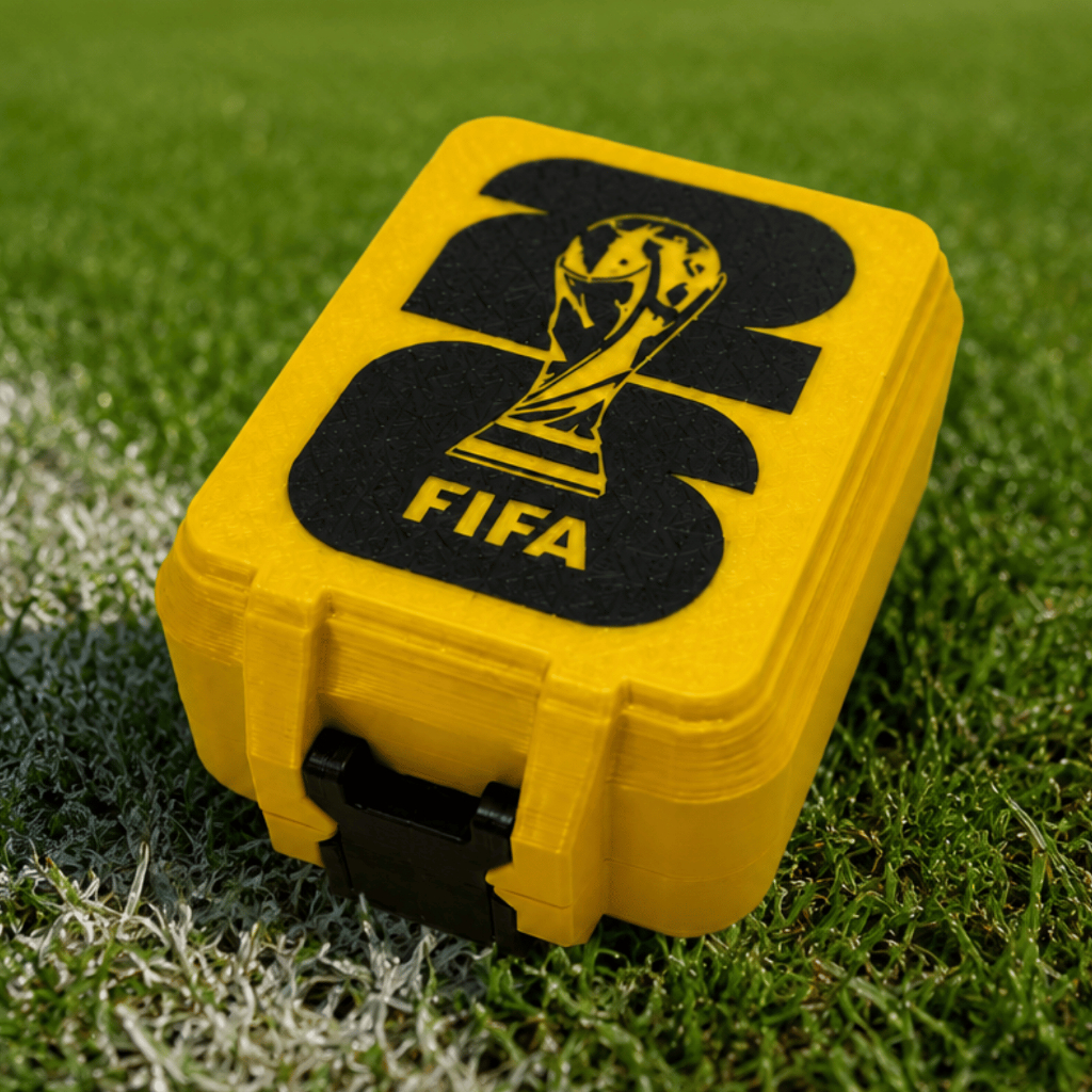 Porta Figurinha p/ Álbum Copa do Mundo 2026 Caixa de Figurinha Estojo Organizador Grande Figurinha