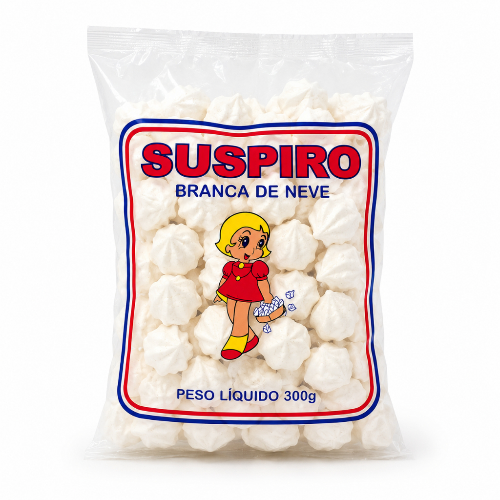 Suspiro Natural Branca De Neve 300g