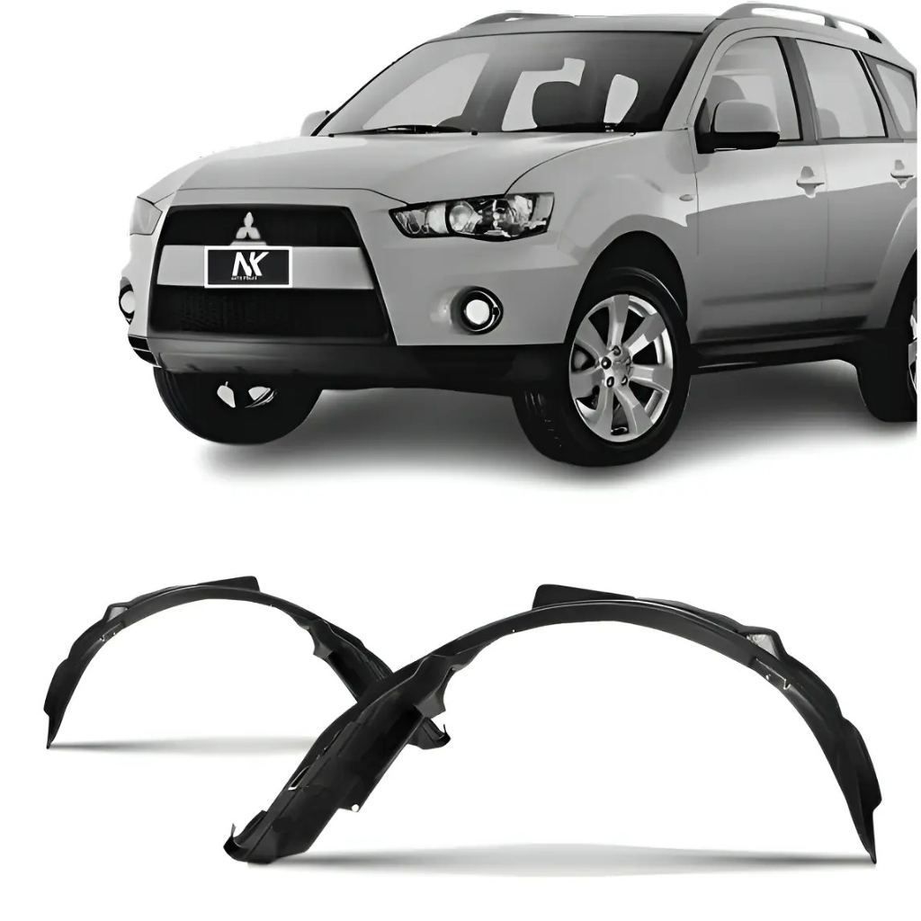 Par/Un Parabarro Dianteiro Outlander 2007 2008 Á 2013 Mold. Original Asa Urubu