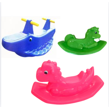 O Kit de Gangorras Jacaré, Dino e Unicórnio Coloridos da Valentina Brinquedos foi criado para proporcionar uma experiênc